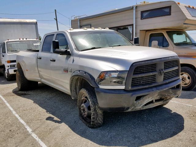 3C63DRGLXCG203071 - 2012 DODGE RAM 3500 S GRAY photo 1