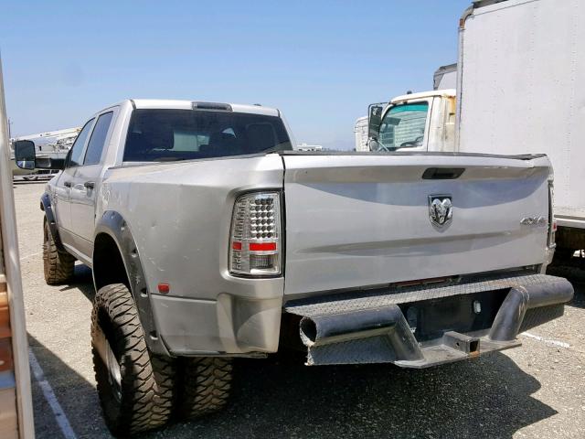 3C63DRGLXCG203071 - 2012 DODGE RAM 3500 S GRAY photo 3