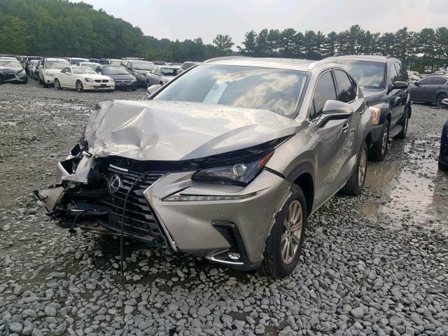 JTJYARBZ8J2088959 - 2018 LEXUS NX 300 BAS GRAY photo 2