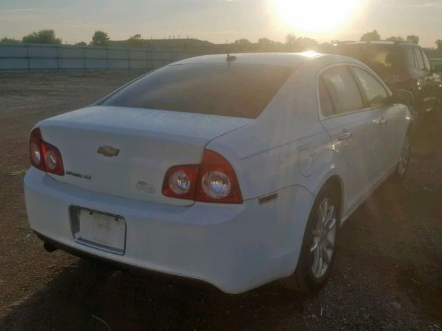 1G1ZE5EB1A4152162 - 2010 CHEVROLET MALIBU LTZ 白色 照片 4