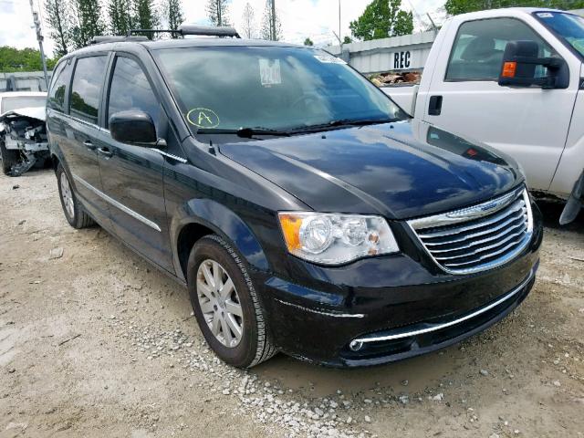 2C4RC1BG4FR589616 - 2015 CHRYSLER TOWN & COU BLACK photo 1