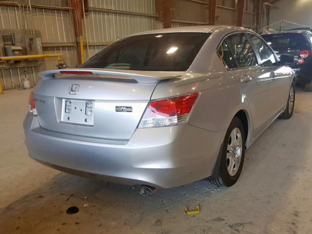 1HGCP2F43AA124923 - 2010 HONDA ACCORD LXP SILVER photo 4