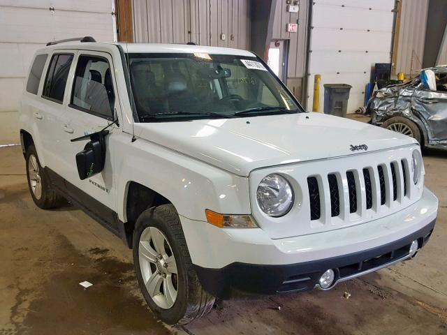 1C4NJRCB8CD630253 - 2012 JEEP PATRIOT LI WHITE photo 1