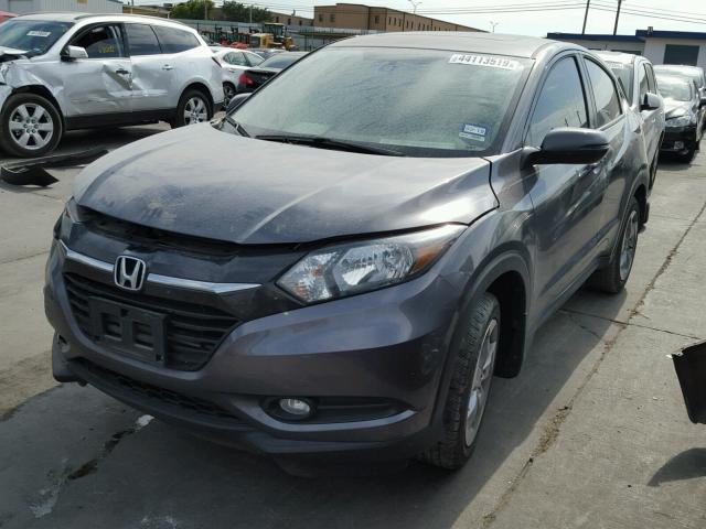 3CZRU5H52HM710190 - 2017 HONDA HR-V EX GRAY photo 2