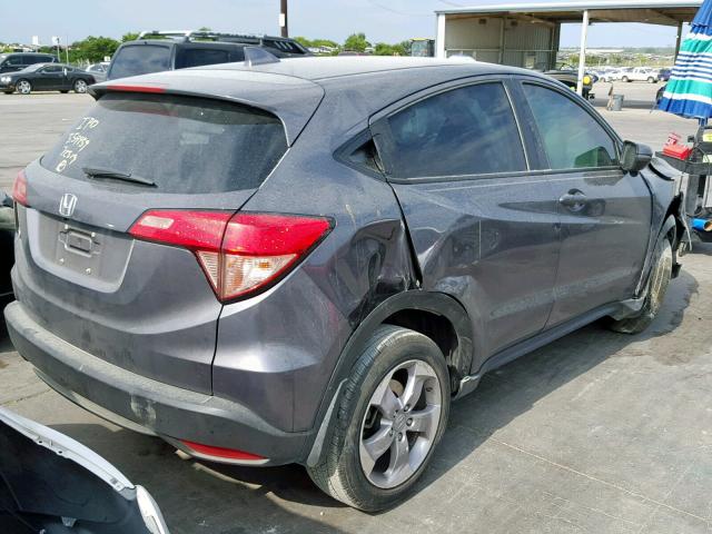 3CZRU5H52HM710190 - 2017 HONDA HR-V EX GRAY photo 4