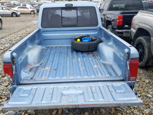 1FTCR14U9MPA41231 - 1991 FORD RANGER SUP BLUE photo 6