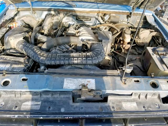 1FTCR14U9MPA41231 - 1991 FORD RANGER SUP BLUE photo 7