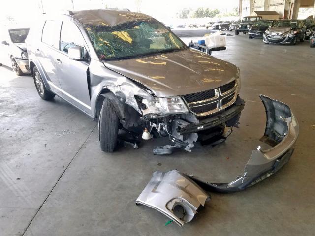 3C4PDCBGXGT228762 - 2016 DODGE JOURNEY SX SILVER photo 1