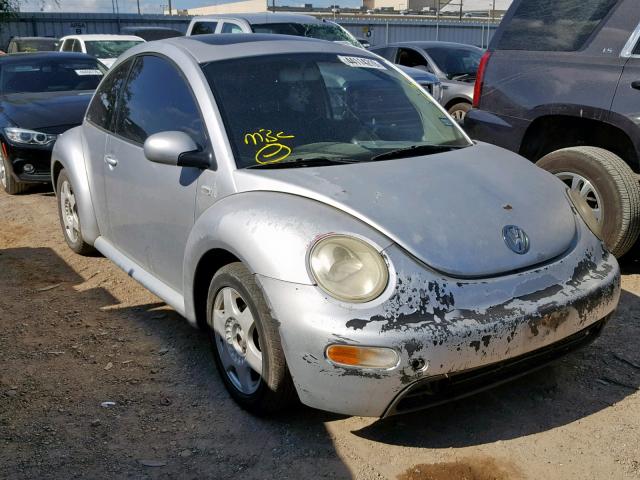 3VWCS21C91M431959 - 2001 VOLKSWAGEN NEW BEETLE 银色 照片 1