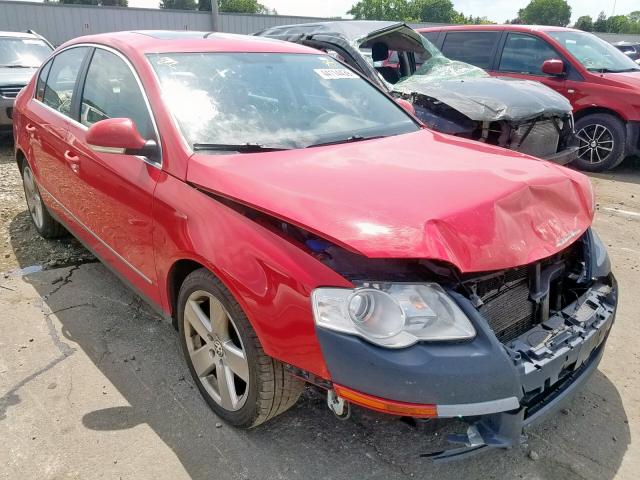 WVWAK73C48E084545 - 2008 VOLKSWAGEN PASSAT KOM RED photo 1