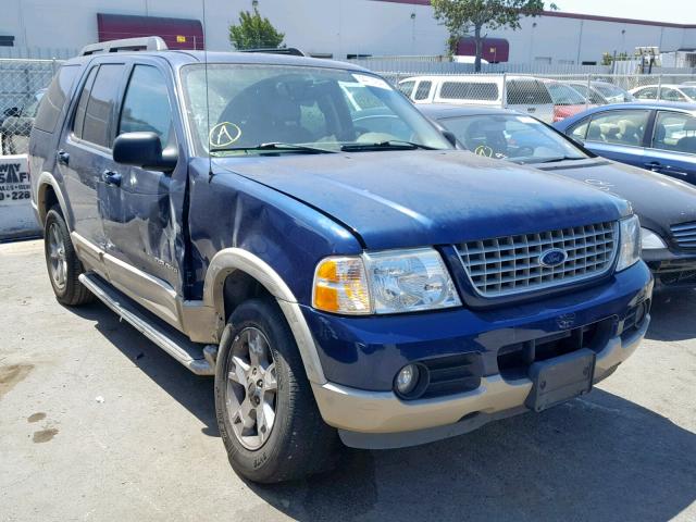 1FMDU74W35UB43033 - 2005 FORD EXPLORER E BLUE photo 1