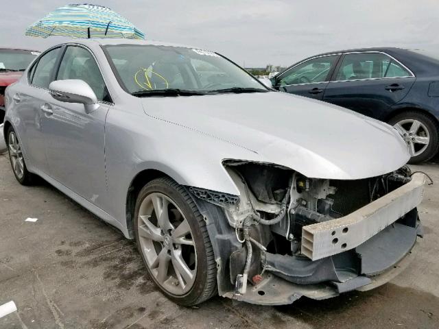 JTHBK262795089751 - 2009 LEXUS IS 250 SILVER photo 1