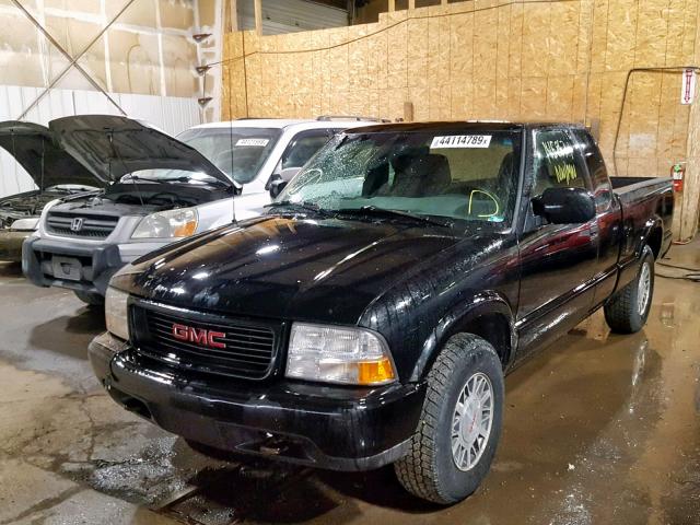 1GTDT19W3Y8174180 - 2000 GMC SONOMA BLACK photo 2