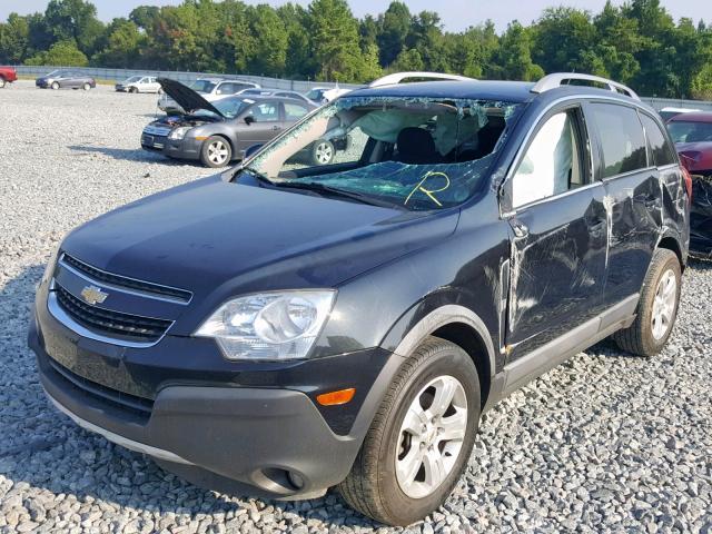 3GNAL2EK5ES615684 - 2014 CHEVROLET CAPTIVA LS WHITE photo 2