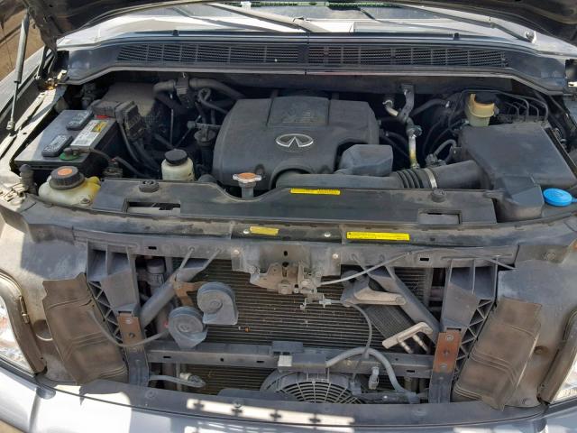 5N3AA08D18N908130 - 2008 INFINITI QX56 GRAY photo 7