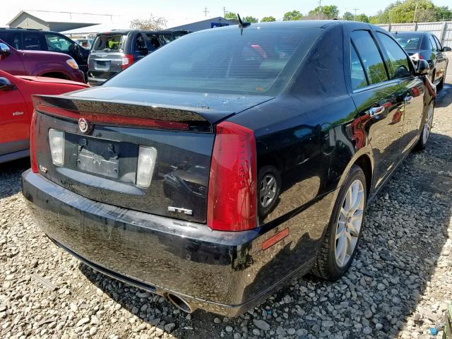 1G6DX67D760200961 - 2006 CADILLAC STS-V BLACK photo 4