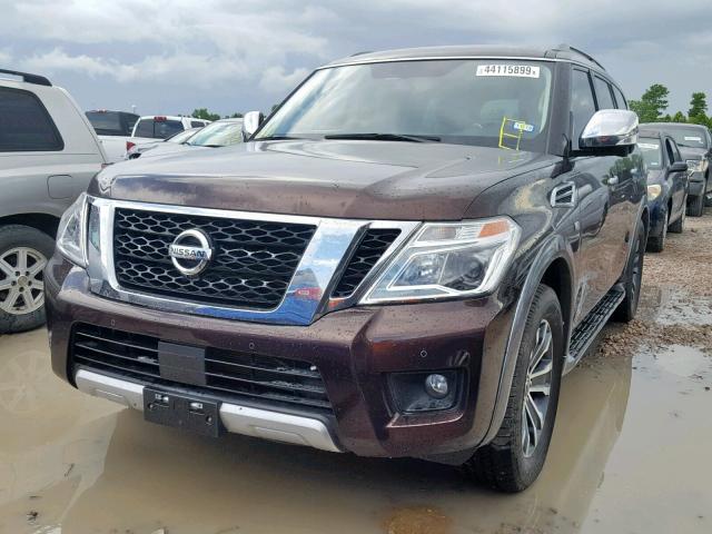 JN8AY2NC8J9551533 - 2018 NISSAN ARMADA SV BROWN photo 2