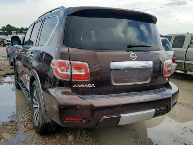 JN8AY2NC8J9551533 - 2018 NISSAN ARMADA SV BROWN photo 3