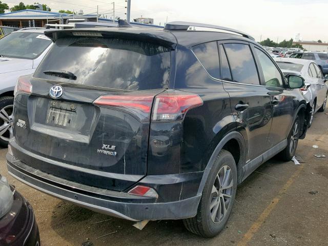 JTMRJREV9JD226755 - 2018 TOYOTA RAV4 HV LE BLACK photo 4