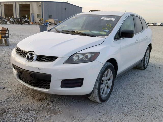 JM3ER29LX70161204 - 2007 MAZDA CX-7 WHITE photo 2