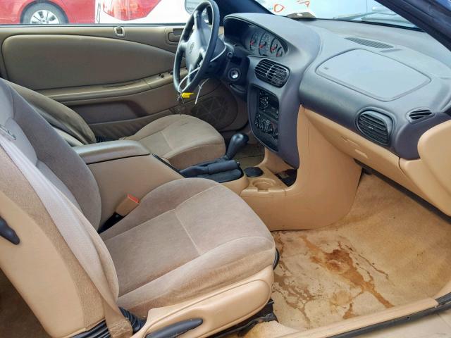 3C3EL45H8XT592073 - 1999 CHRYSLER SEBRING JX GOLD photo 5