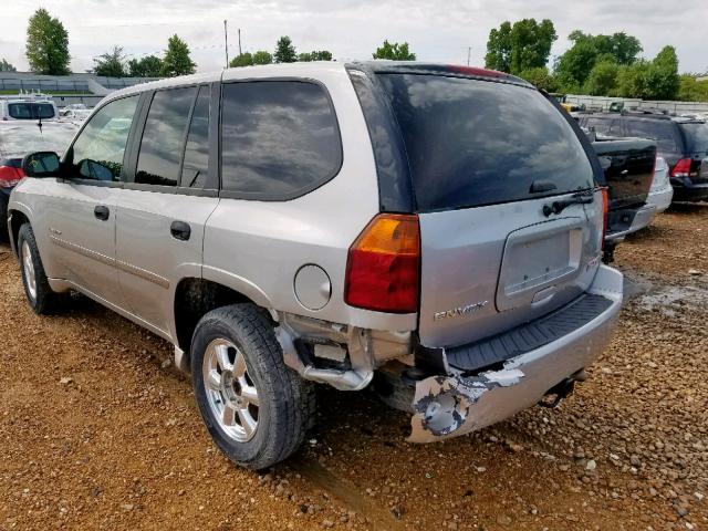 1GKDT13S662219848 - 2006 GMC ENVOY SILVER photo 3