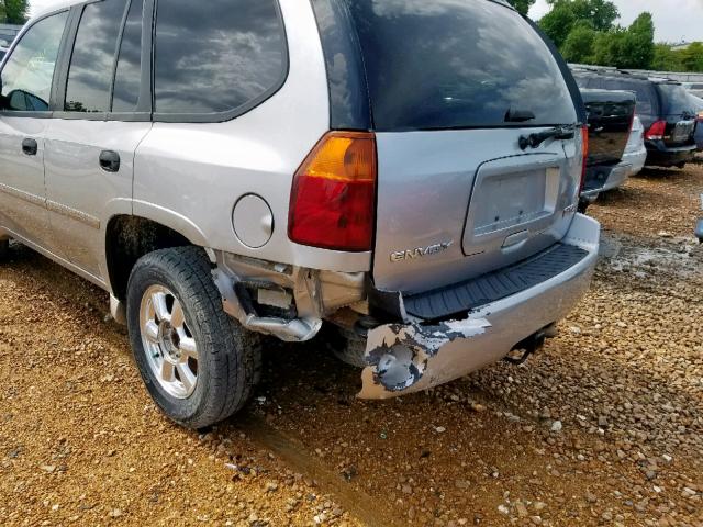 1GKDT13S662219848 - 2006 GMC ENVOY SILVER photo 9