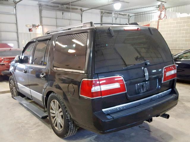 5LMFU28537LJ10178 - 2007 LINCOLN NAVIGATOR BLACK photo 3