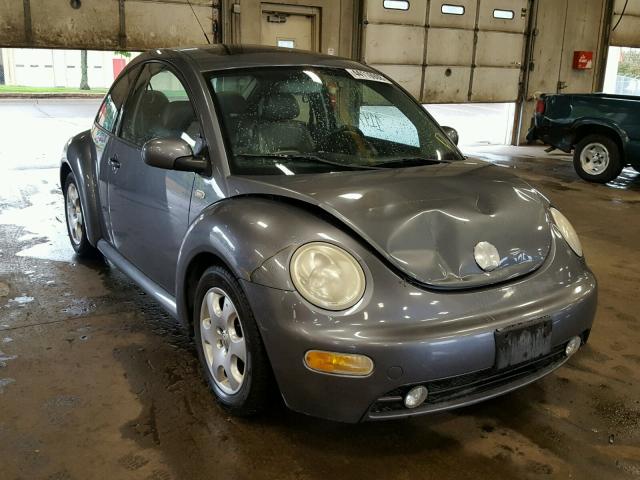 3VWCK21C73M414757 - 2003 VOLKSWAGEN NEW BEETLE GRAY photo 1