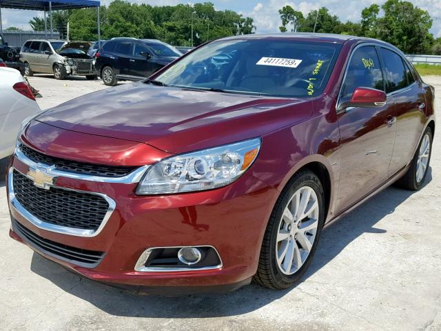 1G11E5SA9GF159236 - 2016 CHEVROLET MALIBU LIM 栗色 照片 2