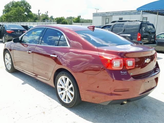 1G11E5SA9GF159236 - 2016 CHEVROLET MALIBU LIM 栗色 照片 3