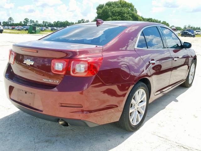 1G11E5SA9GF159236 - 2016 CHEVROLET MALIBU LIM 栗色 照片 4