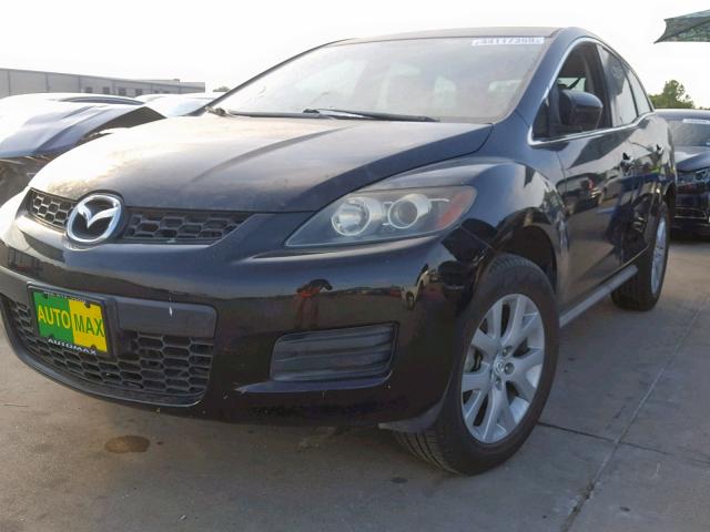 JM3ER293380185121 - 2008 MAZDA CX-7 BLACK photo 2