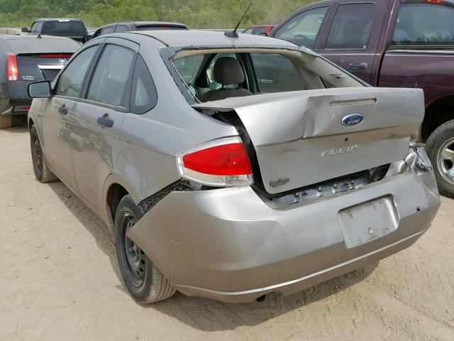 1FAHP34N18W188628 - 2008 FORD FOCUS S/SE GOLD photo 3