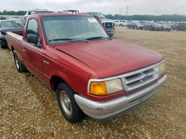 1FTCR10U4VUC70408 - 1997 FORD RANGER RED photo 1