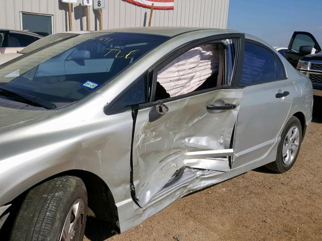 19XFA1F3XAE021641 - 2010 HONDA CIVIC VP GREEN photo 10