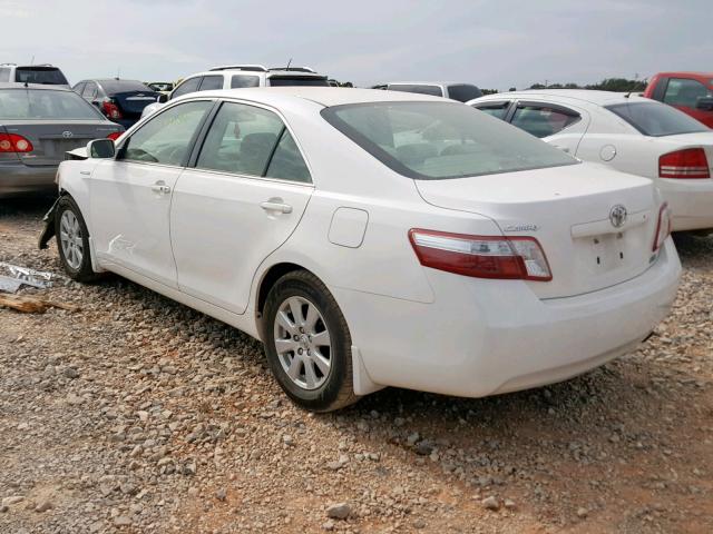 JTNBB46K683047168 - 2008 TOYOTA CAMRY HYBR WHITE photo 3