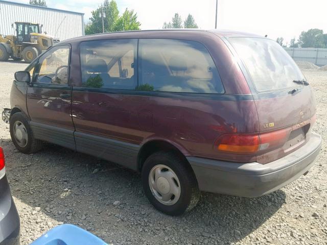 JT3AC14R8S1197494 - 1995 TOYOTA PREVIA LE BURGUNDY photo 3