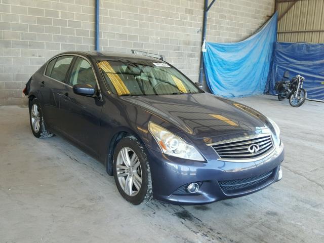 JN1CV6AP3BM510547 - 2011 INFINITI G37 BASE BLUE photo 1