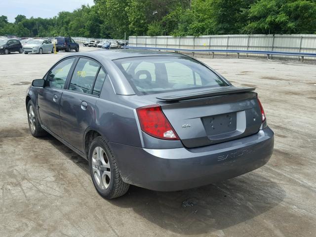 1G8AL52F84Z226986 - 2004 SATURN ION LEVEL GRAY photo 3