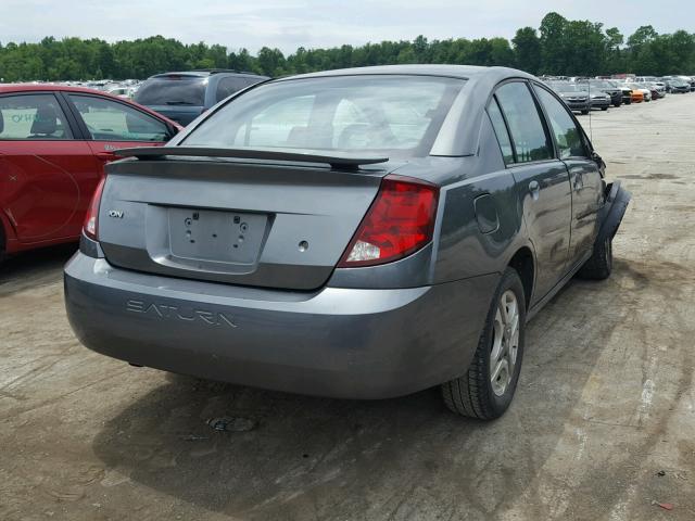 1G8AL52F84Z226986 - 2004 SATURN ION LEVEL GRAY photo 4