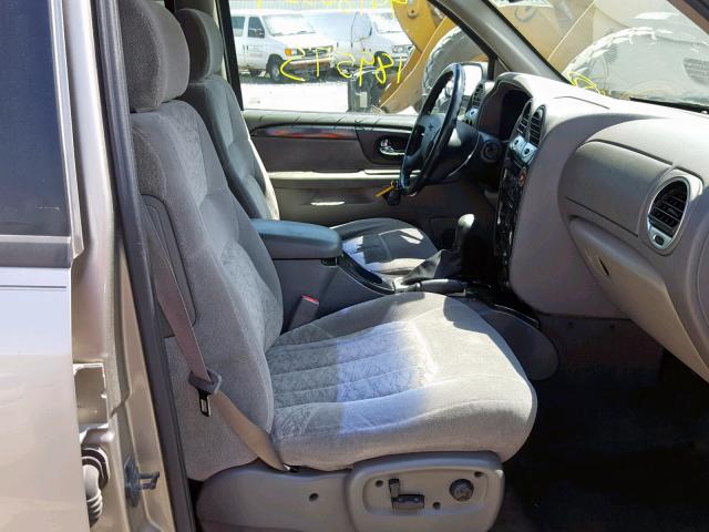 1GKDT13S722320004 - 2002 GMC ENVOY GRAY photo 5