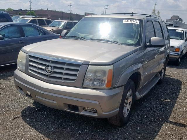 1GYEK63N12R288467 - 2002 CADILLAC ESCALADE L TAN photo 2