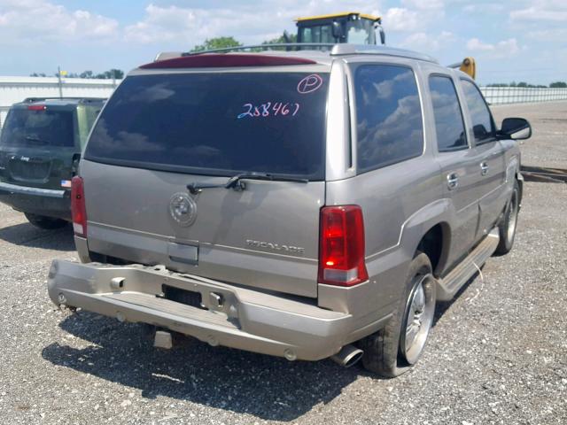 1GYEK63N12R288467 - 2002 CADILLAC ESCALADE L TAN photo 4