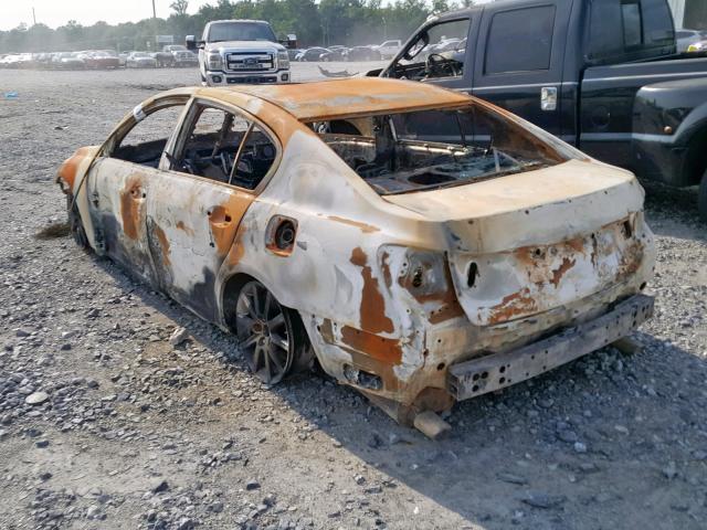 JTHBH96S765032999 - 2006 LEXUS GS 300 BURN photo 3