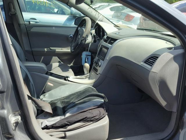 1G1ZH57B894214222 - 2009 CHEVROLET MALIBU 1LT GRAY photo 5