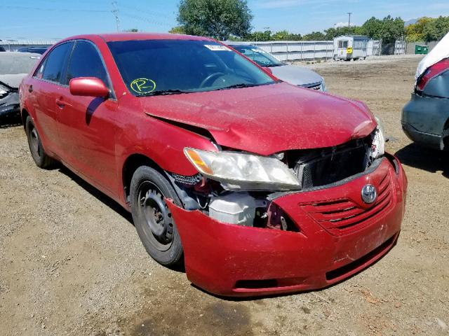 4T1BE46K57U189785 - 2007 TOYOTA CAMRY NEW RED photo 1