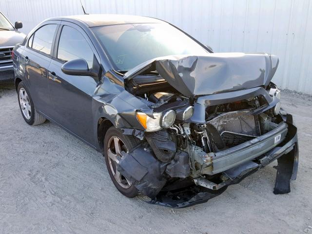 1G1JA5SH0D4120552 - 2013 CHEVROLET SONIC LS 灰色 照片 1