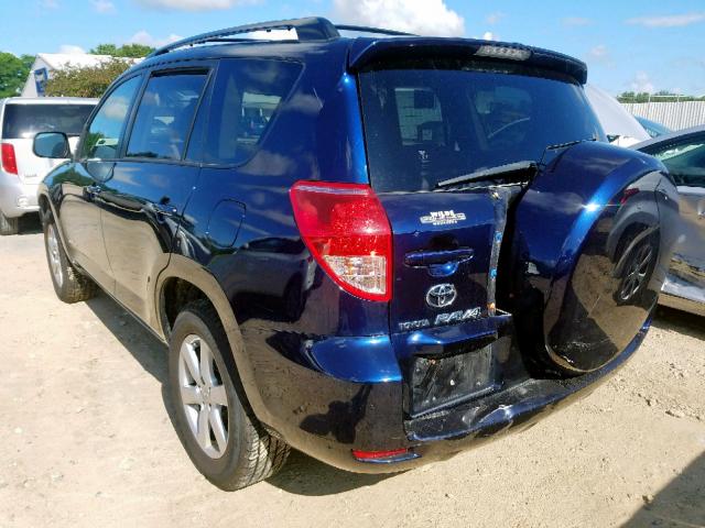 JTMBD31V865010778 - 2006 TOYOTA RAV4 LIMIT BLUE photo 3