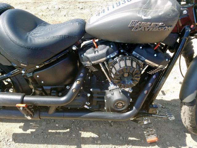 1HD1YJJ2XKB045858 - 2019 HARLEY-DAVIDSON FXBB GRAY photo 7